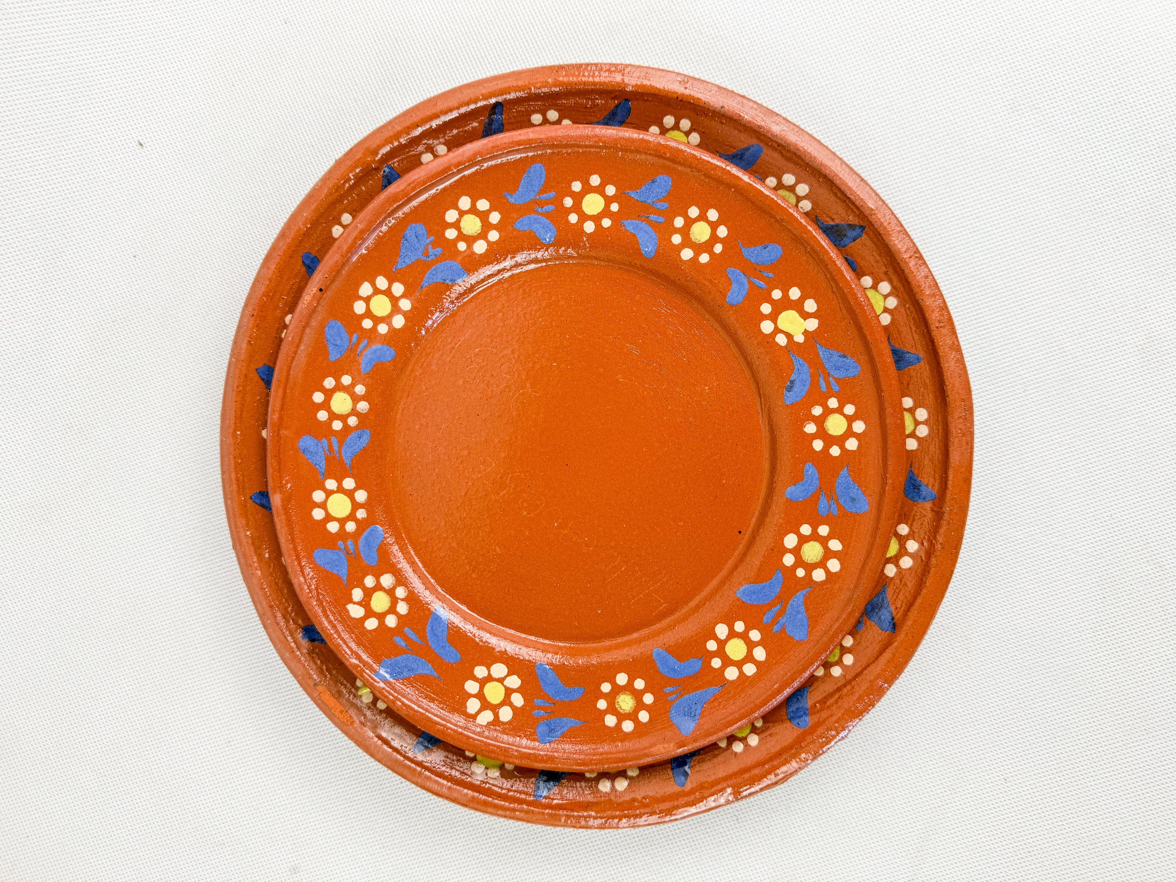 Michoacan Red Clay Pottery Dinnerware Set - Vajilla de Barro