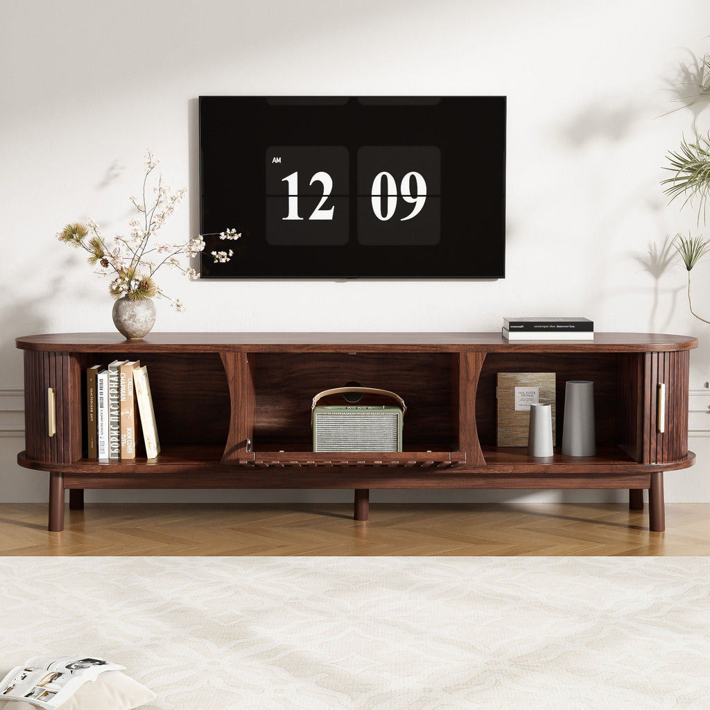 TV Stand, Entertainment Center With Storage