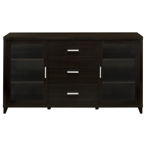 Barnaby - 4 Piece Rectangular Entertainment Center - Cappuccino