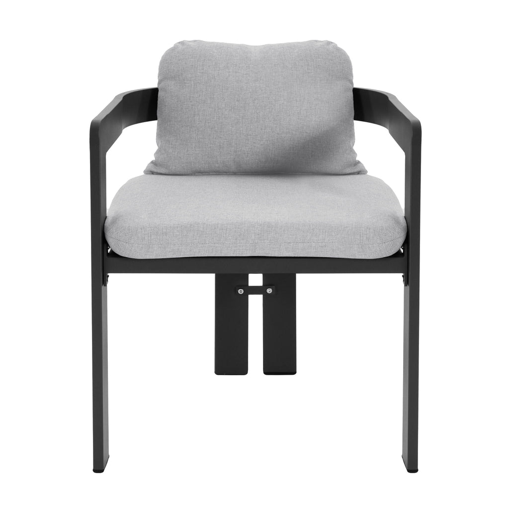 Pula - Patio Outdoor Aluminum Dining Chair (Set of 2)