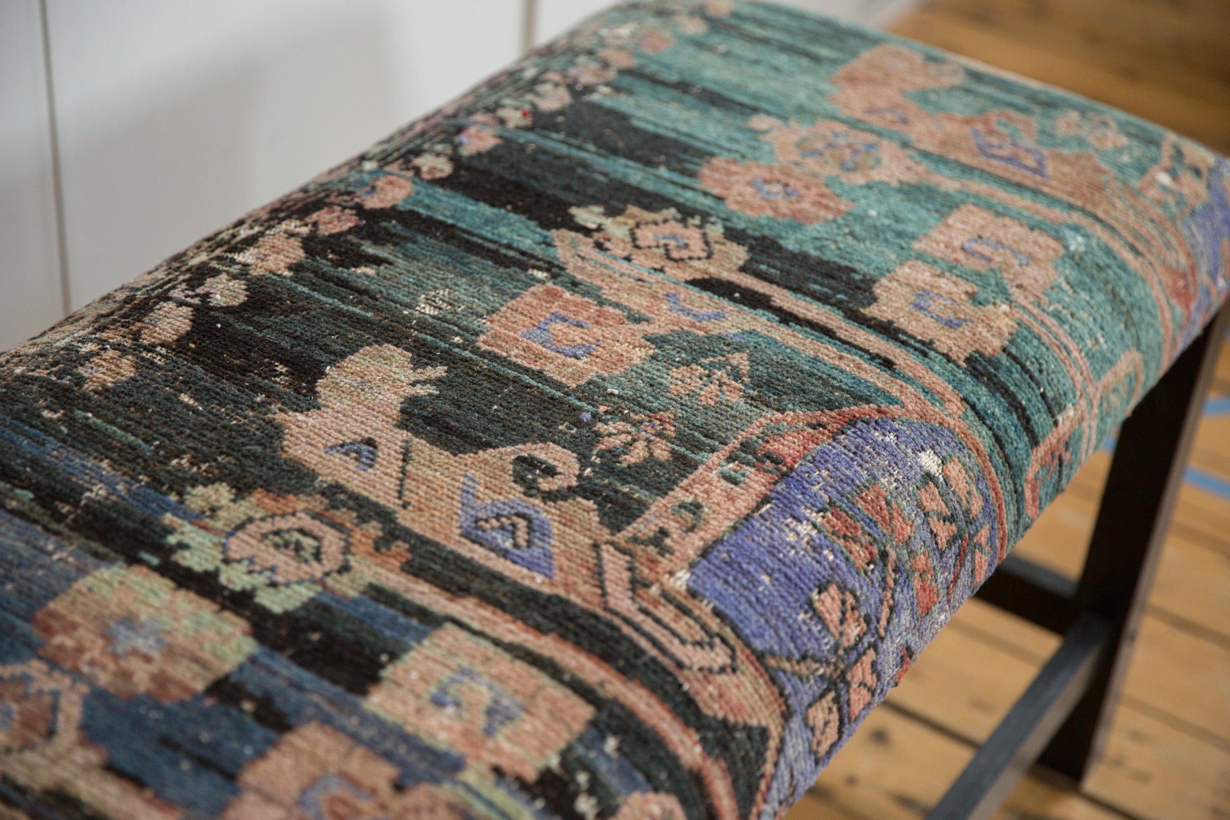 Reclaimed Vintage Turkish Rug Bench