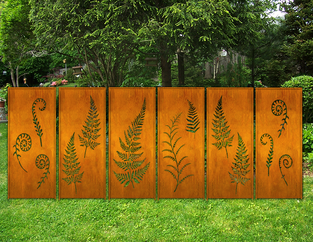 Outdoor Metal Panels (60” & 72”) – Heavy-Duty Steel for Patio, Fence & Backyard