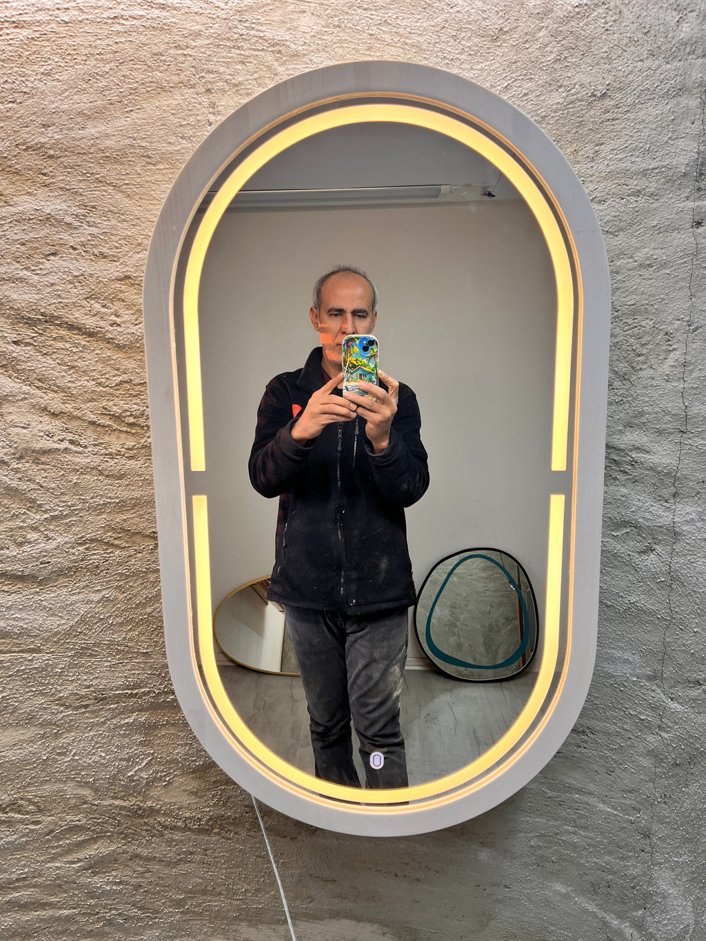 Beech LED Mirror Cabinet USA | Bathroom Medicine Cabinet & Makeup Vanity Storage | Wall Mount Mirror