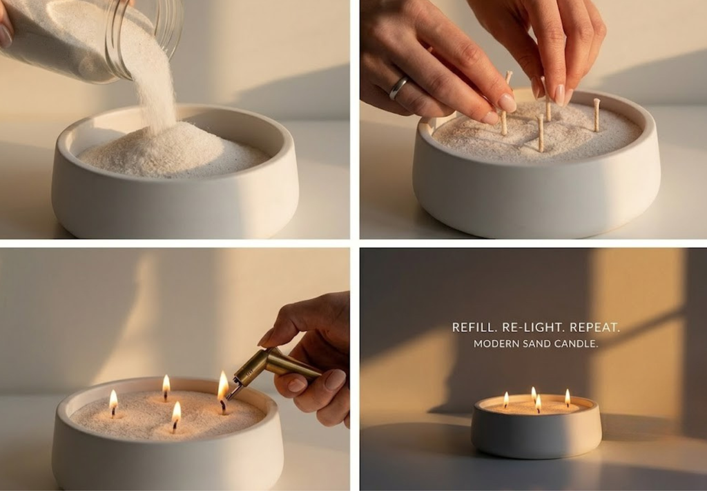 Hearth Candle Bowl