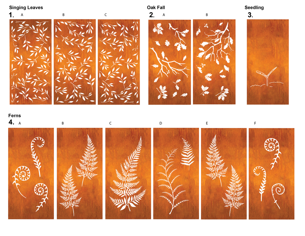 Outdoor Metal Screen Panels (60” & 72”) – Heavy-Duty Steel for Patio, Fence & Backyard