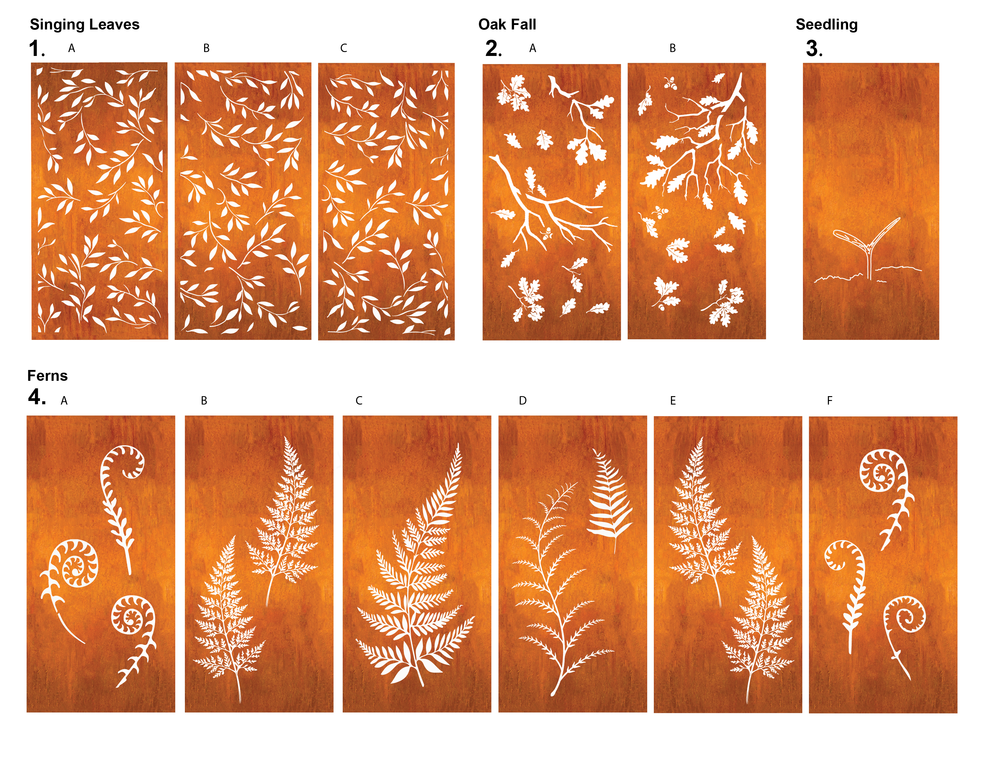 Outdoor Metal Screen Panels (60” & 72”) – Heavy-Duty Steel for Patio, Fence & Backyard