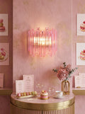 Pink Mirror Palermo Wall Light