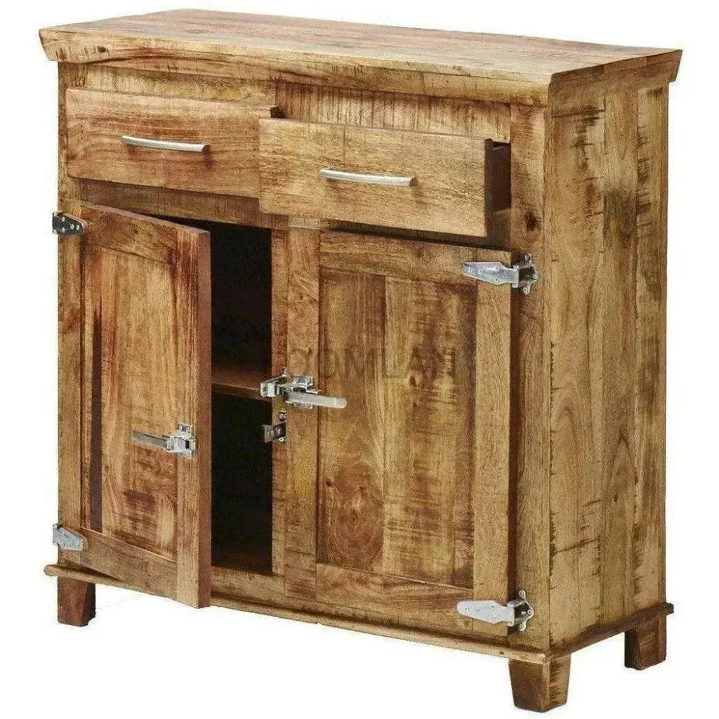 Zandria Two Doors Wooden Accent Cabinet