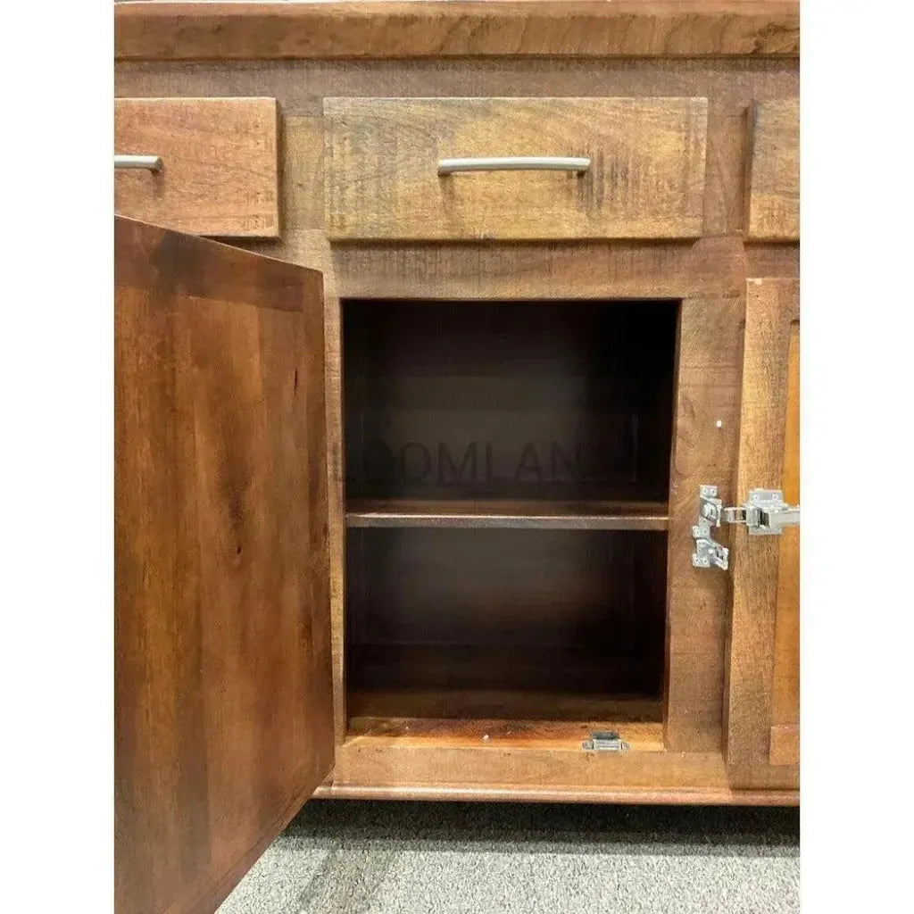 Zandria Two Doors Wooden Accent Cabinet