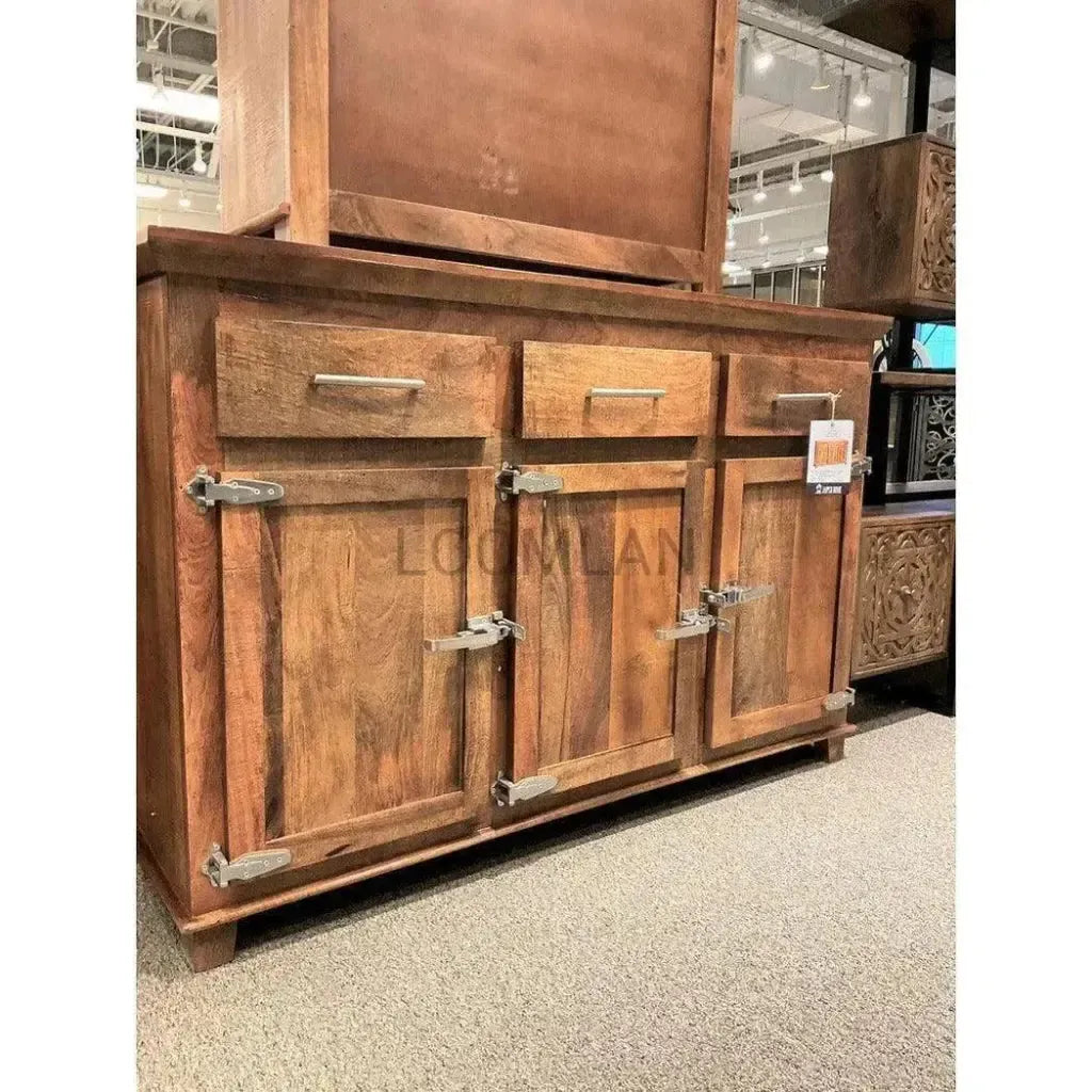 Zandria Two Doors Wooden Accent Cabinet