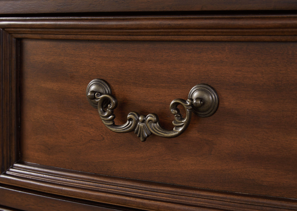 Lavinton - Dresser And Mirror - Brown