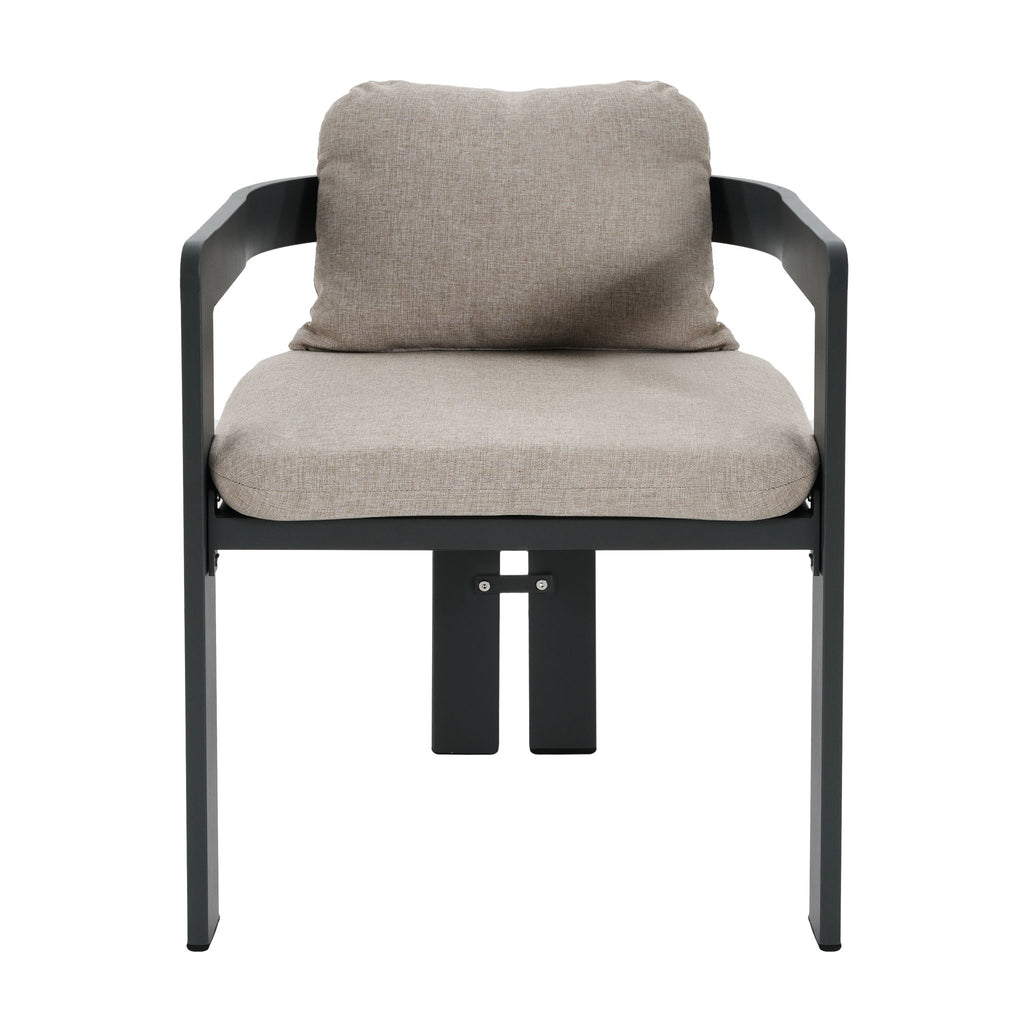 Pula - Patio Outdoor Aluminum Dining Chair (Set of 2)