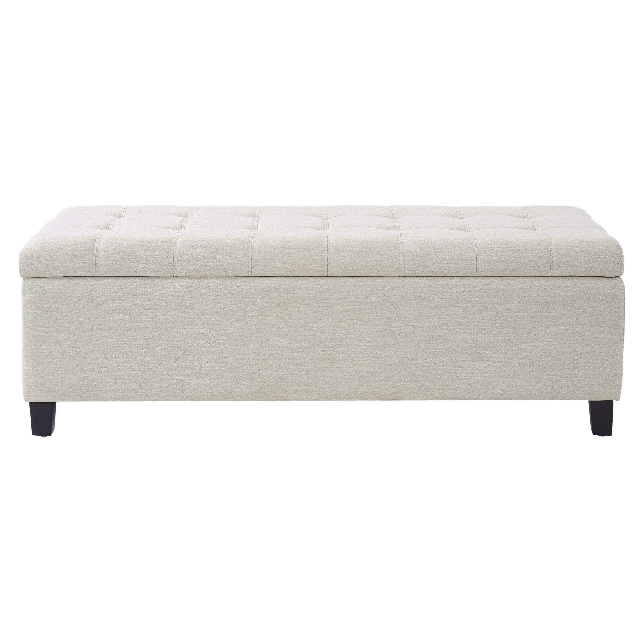 Upholstered Storage Ottoman Bench