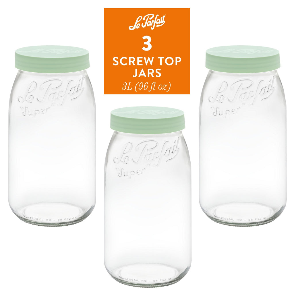 Le Parfait Screw Top Jars