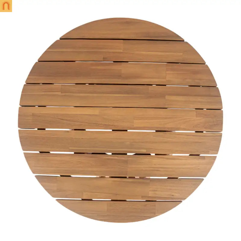 Outdoor Patio Set Acacia Wood Teak 3-Seater with Table